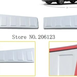 ROGUE ステンレス リア バンパー プロテクター シル トランク ガード カバー トリム 日産 X-TRAIL X TRAIL T32 2014-2016 カーアクセサリー - b