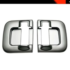 2024年式 スズキ スペーシア カスタム MK54S MK94S 内装 ドアハンドル ボウルカバー 内装 トリム ステッカー - Silver