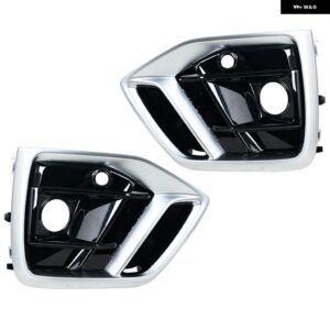 アウディ Q5 Q5L 2021 2021 2023 スポーツバック フォグランプ グリル カーアクセサリー フォグランプ グリル カバー - Left and Right