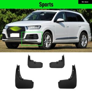 フェンダー アウディ Q7 4M 2016 - 19 マッド フラップ スプラッシュガード マッドガード カーアクセサリー - Sports