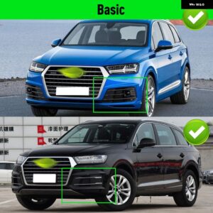 フェンダー アウディ Q7 4M 2016 - 19 マッド フラップ スプラッシュガード マッドガード カーアクセサリー - Standard