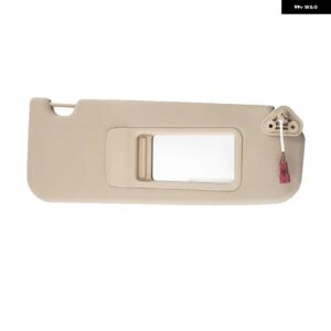 フロントサンバイザー BMW 3 X1シリーズ E84 E90 E90N E91 E91N サンバイザー カバー ミラー 付き カーアクセサリー 51167252007 51167252008 - Right Beige