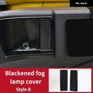 タンク300 2021 - 24 2024 テールライト カバー ブレーキライト ワイド インジケーター カバー リアランプ シェード パネル トリム - Fog Lamp Sticker B