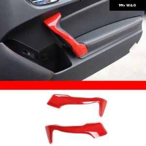 トヨタ 86 GT 2012-20 ABS レッド カー ギア シフト カップ ホルダー エアコン ステッカー スバル BRZ ZC6 2012-2020 カーアクセサリー - 5