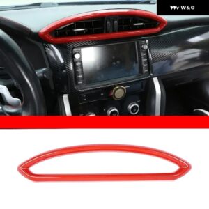 トヨタ 86 GT 2012-20 ABS レッド カー ギア シフト カップ ホルダー エアコン ステッカー スバル BRZ ZC6 2012-2020 カーアクセサリー - 6