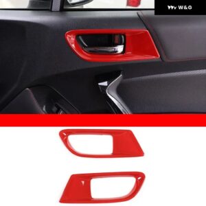 トヨタ 86 GT 2012-20 ABS レッド カー ギア シフト カップ ホルダー エアコン ステッカー スバル BRZ ZC6 2012-2020 カーアクセサリー - 7