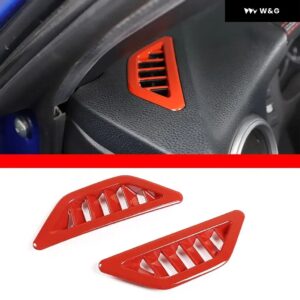 トヨタ 86 GT 2012-20 ABS レッド カー ギア シフト カップ ホルダー エアコン ステッカー スバル BRZ ZC6 2012-2020 カーアクセサリー - 14