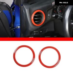 トヨタ 86 GT 2012-20 ABS レッド カー ギア シフト カップ ホルダー エアコン ステッカー スバル BRZ ZC6 2012-2020 カーアクセサリー - 15