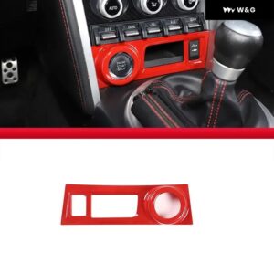 トヨタ 86 GT 2012-20 ABS レッド カー ギア シフト カップ ホルダー エアコン ステッカー スバル BRZ ZC6 2012-2020 カーアクセサリー - 16