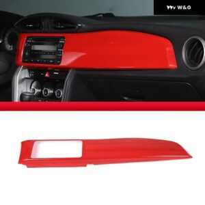 トヨタ 86 GT 2012-20 ABS レッド カー ギア シフト カップ ホルダー エアコン ステッカー スバル BRZ ZC6 2012-2020 カーアクセサリー - 17