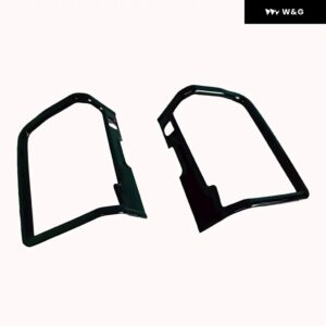 トヨタ ノア ヴォクシー 90系 2021-2022年式 ブラック ベーキングペイント インナードアウィンドウ ボタン ACベント アウトレット リアドレンカップ フレー - 2PCS4