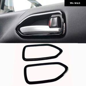 トヨタ ノア ヴォクシー 90系 2021-2022年式 ブラック ベーキングペイント インナードアウィンドウ ボタン ACベント アウトレット リアドレンカップ フレー - 2pcs2