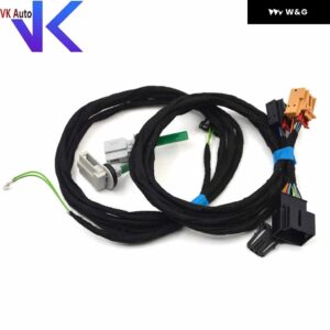 シュコダ オクタビア MK3 LED タッチスクリーン エアコン スイッチ パネル フレーム 付き クールマットブラック - only harness