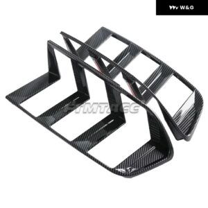 ABSカーボン フォード マスタング2024 2025フロント フォグランプ アイブロウ燃料 フィラー ドアハンドル ドアボウルブレーキ テールライト カバー - army green