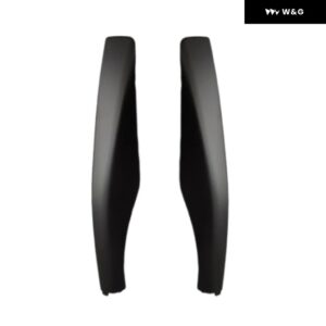 レクサス RX300 RX330 RX270 RX350 RX450 2003-2008 車用 ルーフラゲッジラック リッドガードカバー カバー 63492-0E010 63494-0E010 - front 1 pair