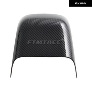 LHD ABSカーボンウィンドウリフトスイッチ/サイドエア アウトレット /ウォーターカップ ホルダー /ナビゲーション ボックス カバー フォード マスタング2024 - Rear air outlet