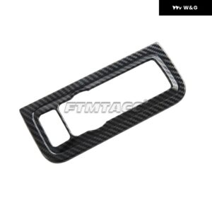 LHD ABSカーボンウィンドウリフトスイッチ/サイドエア アウトレット /ウォーターカップ ホルダー /ナビゲーション ボックス カバー フォード マスタング2024 - Headlight Switch