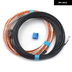 アウディ A3 8V S3 MIB ユニット 8V0827566B 8V0 827 566 B HIGI LINE OEM リアビュー カメラ トランク ハンドル 軌跡トレース付き 2017-2021 - Only Cable