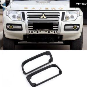 V97 V93 三菱 パジェロ テールライト フレーム テールライト カバー ショーグン フロント フォグランプ フレーム ドアハンドル 外装 ショーグン モンテロ - Fog lamp frame
