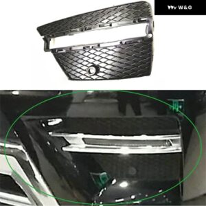 BENZ ML166 フォグランプ カバー 車用 フォグランプ ベントベース オート スタイリング フロント バンパー ドライビング フォグランプ サポート - 1 Pcs Left