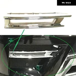 BENZ ML166 フォグランプ カバー 車用 フォグランプ ベントベース オート スタイリング フロント バンパー ドライビング フォグランプ サポート - Long Plating Right