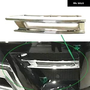 BENZ ML166 フォグランプ カバー 車用 フォグランプ ベントベース オート スタイリング フロント バンパー ドライビング フォグランプ サポート - Long Plating Left