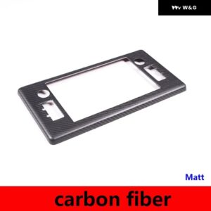 カーボン カーセンター ダッシュボード ナビゲーションスクリーン フレーム トリム トヨタ GR86 スバル BRZ ZD8 2022-2025カバー アクセサリー - Matt Dry Carbon