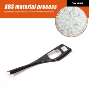 ABSカーボンLHDマルチメディア ボタン パネル カバー ステッカー BMW 1 2シリーズF20 F21 F22 F23 2012-2018 インテリア アクセサリー - Convertible Style A