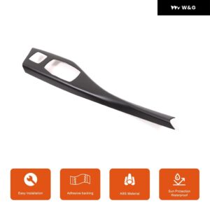 ABSカーボンLHDマルチメディア ボタン パネル カバー ステッカー BMW 1 2シリーズF20 F21 F22 F23 2012-2018 インテリア アクセサリー - Convertible Style B