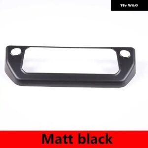 カーセンター コンソール エアコン モード ボタン ランドローバー ディフェンダー 90 110 130 2020-24 ABS ブラック フレーム トリム カーアクセサリー - Style A4