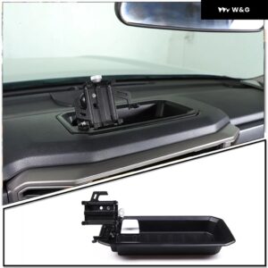 トヨタ タンドラ 2007-2023 車用 セントラ ル コントロール ダッシュボード 電話 ホルダー 収納 ボックス 電話 ホルダー トレイ ABS ブラックアクセサリー - 22-232