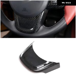 カーボン ステアリングホイール ボタン フレーム カバー トヨタ GR スープラ A90 MK5 2019-2025 ステアリングホイール 装飾 トリム アクセサリー - Dry Carbon 13