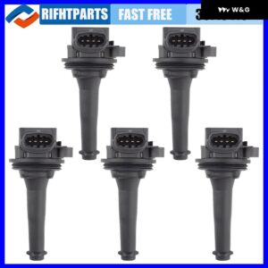 イグニッション コイル 0221604008 ボルボ C70 S60 S70 S80 V70 XC70 XC90 2.0 2.3 2.4 2.5 T5 1996-2012 9125601 UF341 30713416 - 5pcs