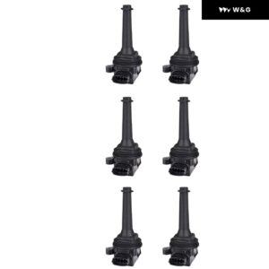 イグニッション コイル 0221604008 ボルボ C70 S60 S70 S80 V70 XC70 XC90 2.0 2.3 2.4 2.5 T5 1996-2012 9125601 UF341 30713416 - 6pcs