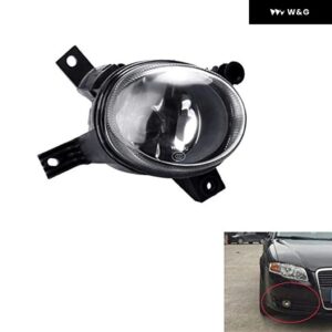 アウディ A4 B7 S4 QUATTRO 2005 - 09 フォグランプ カバー 車用 フォグランプ ベントベース フロント バンパー ドライビング フォグランプ サポート - Light 1 Pcs Right