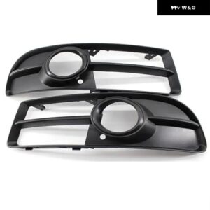 アウディ A4 B7 S4 QUATTRO 2005 - 09 フォグランプ カバー 車用 フォグランプ ベントベース フロント バンパー ドライビング フォグランプ サポート - Cover 2 Pcs Both