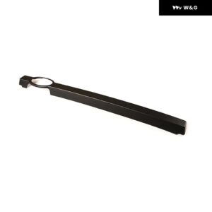 カー スタイル フロント レーシング グリル モールディングメッシュ トリム ストリップ ランドローバー ディフェンダー90/110/130 2020 + プロテクター - ABS Matt Black