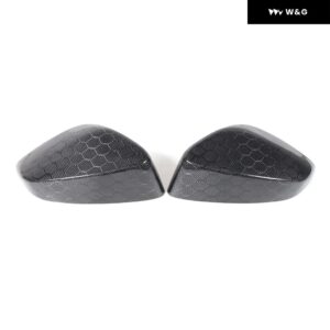カーボン 車 外装 バックミラー カバー トヨタ 86 2012-2020 スバル BRZ 2012-2020 サイドミラー トリム - Honeycomb Carbon
