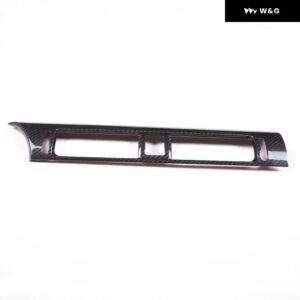 LHDカーボンカーセンター ダッシュボード エアコン アウトレット トリム トヨタ GR86 スバル BRZ 2022-2024 エアベント カバー アクセサリー - Dry Carbon