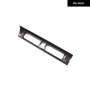 LHDカーボンカーセンター ダッシュボード エアコン アウトレット トリム トヨタ GR86 スバル BRZ 2022-2024 エアベント カバー アクセサリー - ABS Carbon Style