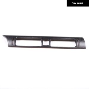 LHDカーボンカーセンター ダッシュボード エアコン アウトレット トリム トヨタ GR86 スバル BRZ 2022-2024 エアベント カバー アクセサリー - Matt Carbon