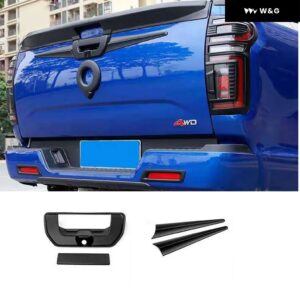 カー スタイリング オートアクセサリー リアランプ カバー グリル GREATWALL POA ピックアップ カーハンドルボウル サイドミラー カバー 2020 2021 - 4pcs