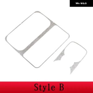 ランドローバー ディフェンダー 90 110 130 20-22 合金 シルバー 車用ウォーターカップ ホルダー 傷防止 スパンコール インテリア カーアクセサリー - Style B