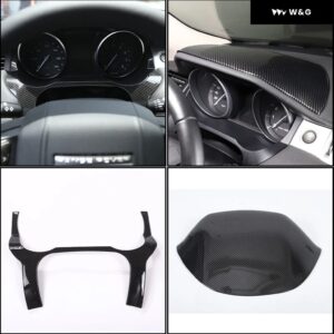 カーボンパターン ダッシュボード 計器 パネル 装飾 カバー ランドローバー レンジローバー イヴォークL538 2012-18 LHDアクセサリー - style A-3 carbon