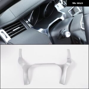 カーボンパターン ダッシュボード 計器 パネル 装飾 カバー ランドローバー レンジローバー イヴォークL538 2012-18 LHDアクセサリー - style C-1 Chrome