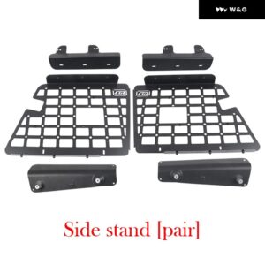 合金 吊り下げネットモデル 収納 ラック 三菱 パジェロ アクセサリー トランク テールウィンドウ トランク 収納 スペースを増やす - 6pcs v73v77