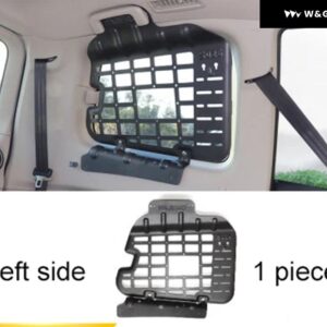 合金 吊り下げネットモデル 収納 ラック 三菱 パジェロ アクセサリー トランク テールウィンドウ トランク 収納 スペースを増やす - Left Side