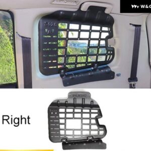 合金 吊り下げネットモデル 収納 ラック 三菱 パジェロ アクセサリー トランク テールウィンドウ トランク 収納 スペースを増やす - Right Side