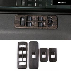 ランドローバー ディスカバリー スポーツ 2015 - 19 カー スタイリング ABS プラスチック オーク木目調 車内 ステッカー カーパーツ - 9