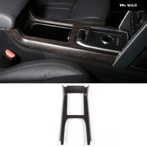 ランドローバー ディスカバリー スポーツ 2015 - 19 カー スタイリング ABS プラスチック オーク木目調 車内 ステッカー カーパーツ - 2